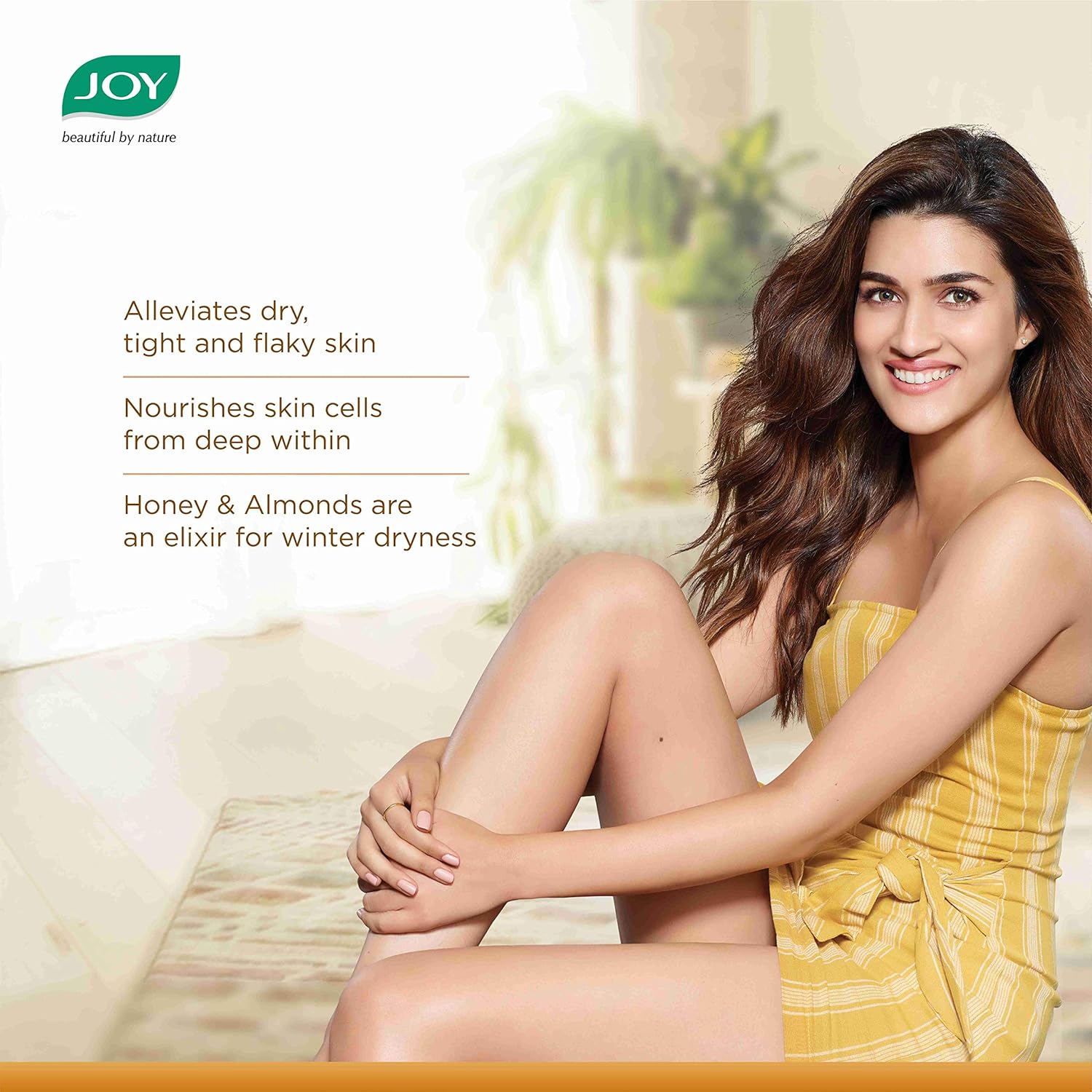 Joy Honey & Almonds Ultimate Nourishing Body Milk Lotion (400 ml) - Image 4
