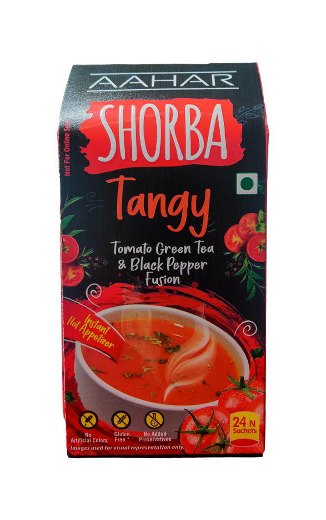 Aahar Tomato Shorba Pre Mix 144gms Silverspotindia