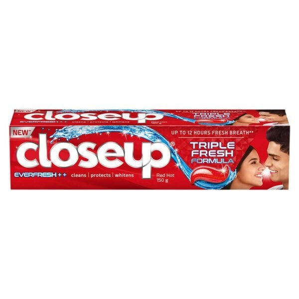 Closeup Everfresh+ Anti-Germ Red Hot Gel Toothpaste 150 g