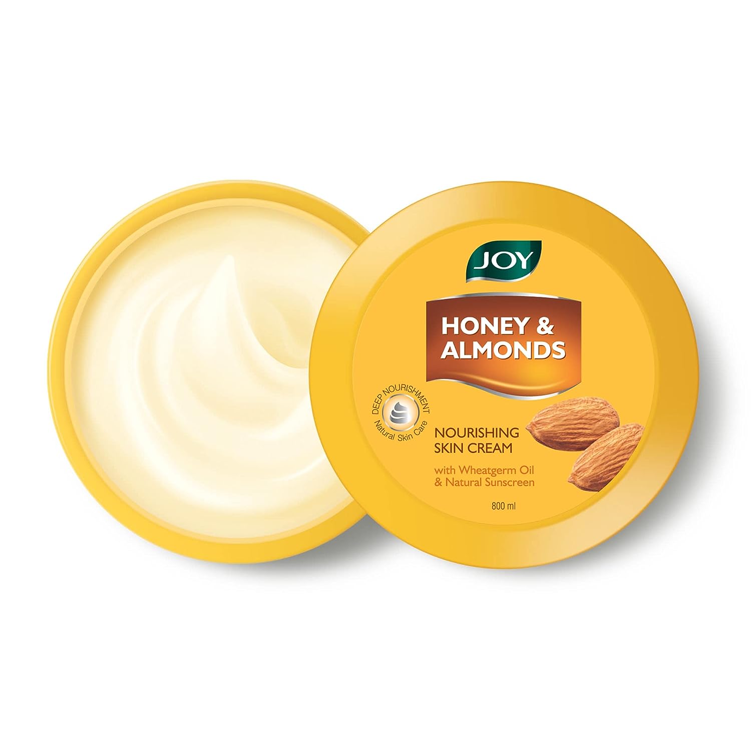 Joy Honey & Almonds Nourishing Skin Cream, For Normal to dry skin 800 ml