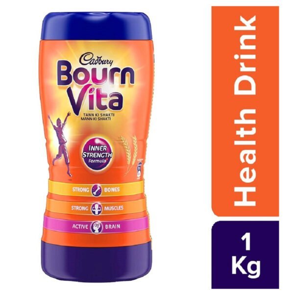 Cadbury Bournvita Health & Nutrition Drink Powder, 1 kg Jar - Image 3