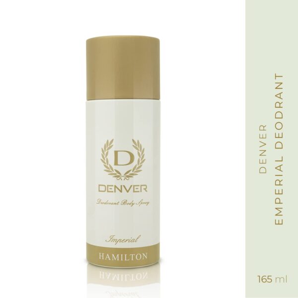 DENVER Hamilton Imperial Deo - 165ML | Long Lasting Deo Spray from Men - Image 2