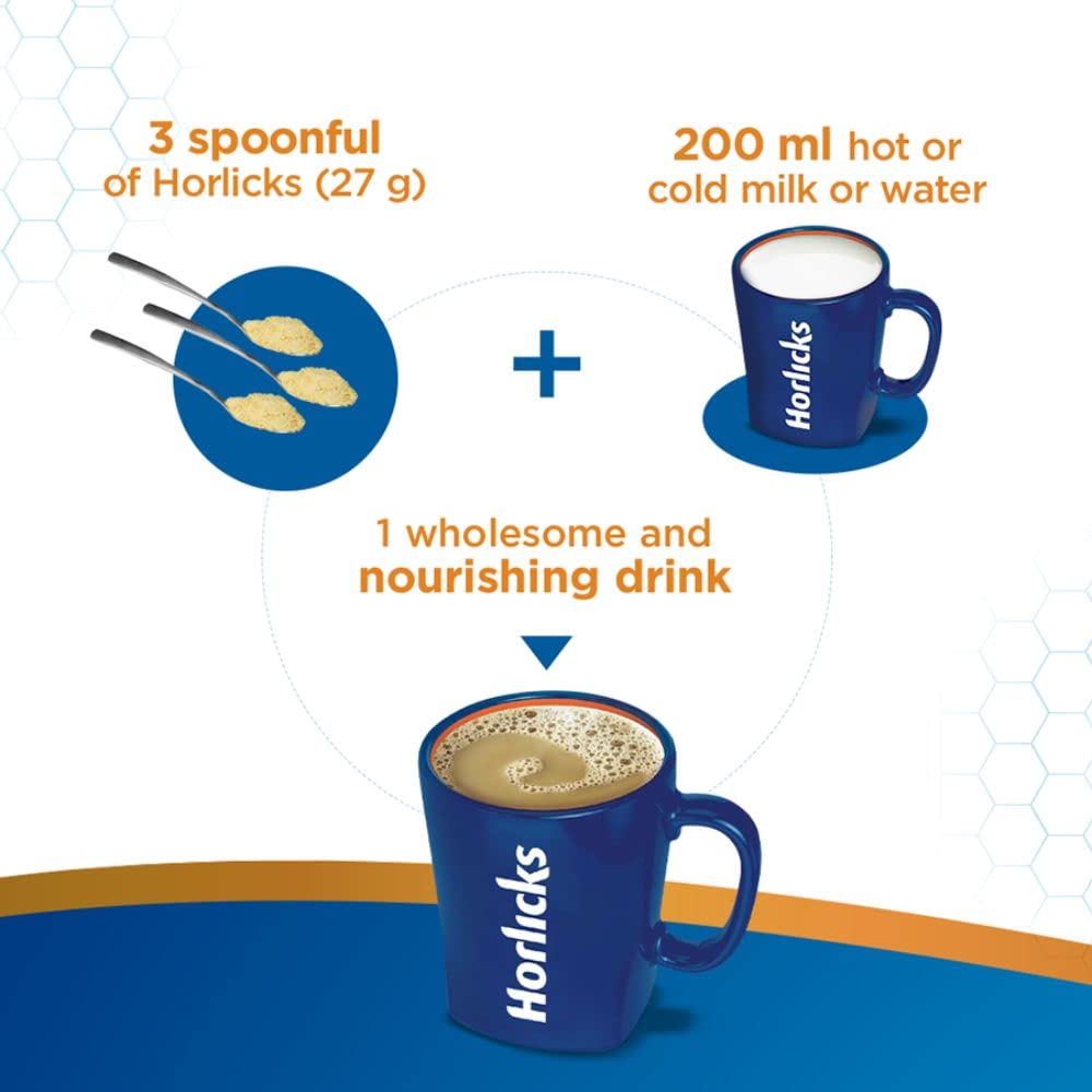 Horlicks Health & Nutrition Drink for Kids, 1kg Jar | Classic Malt Flavor | Supports Immunity & Holistic Growth | Health Mix Powder - Image 5