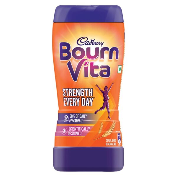 Cadbury Bournvita Health & Nutrition Drink Powder, 200 gm Jar