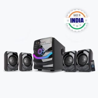 Zebronics Zeb-Rainbow 4.1 Speaker with 10.16 cm subwoofer