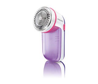 Philips GC026/30 Fabric Shaver, Lint Remover for Woolen Sweaters, Blankets, Jackets/Burr Remover Pill Remover from Carpets, Curtains (White)