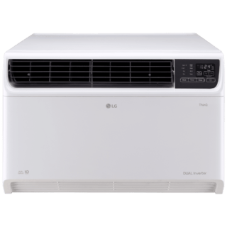 LG TW 4 in 1 Convertible 1.5 Ton 3 Star Dual Inverter Window AC (2024 Model, Copper Condenser, HD Filter, TW-Q18WWXA.ASLG)