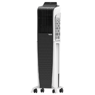 Symphony 55 Litres Tower Air Cooler (i-Pure Technology, DIET 3D - 55i+, Black)