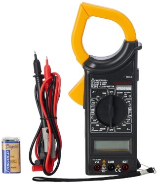 MAXX Digital AC Clamp Meter – Comprehensive AC/DC Voltage, AC Current, and Resistance Tester