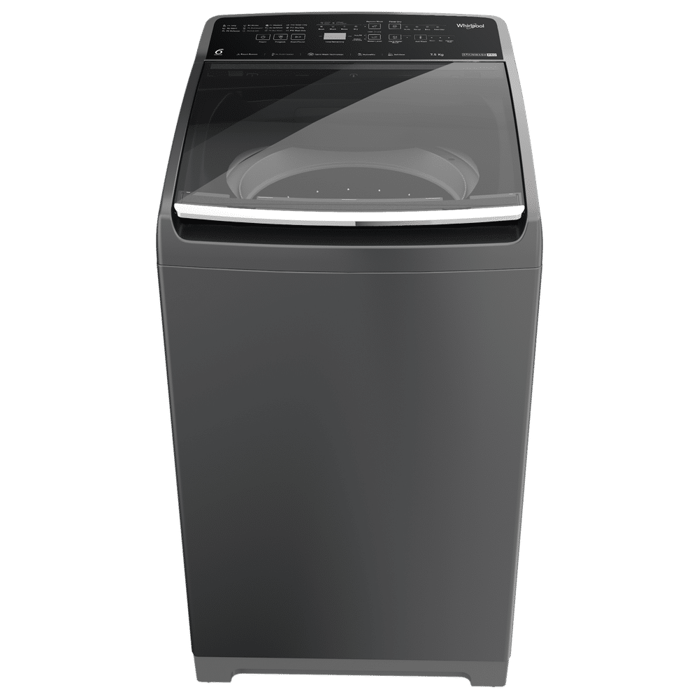 Whirlpool 7.5 kg 5 Star Fully Automatic Top Load Washing Machine (StainWash Pro, 31631, In-built Heater, Grey) - Image 2