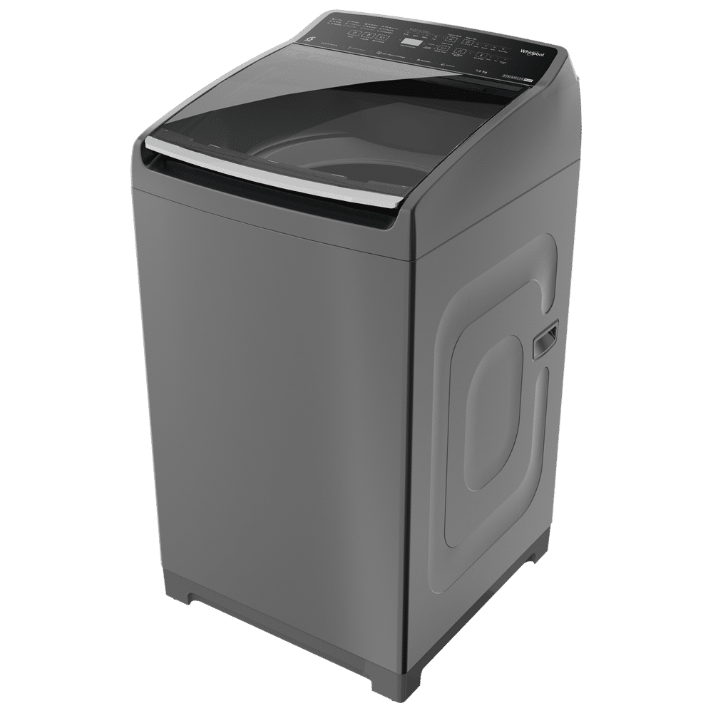Whirlpool 7.5 kg 5 Star Fully Automatic Top Load Washing Machine (StainWash Pro, 31631, In-built Heater, Grey) - Image 9