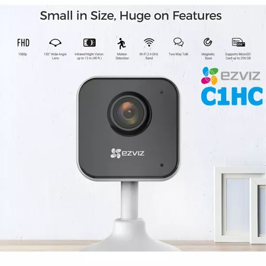 EZVIZ CS H1C 2MP WiFi Dome Camera With Two Way Audio - Image 3