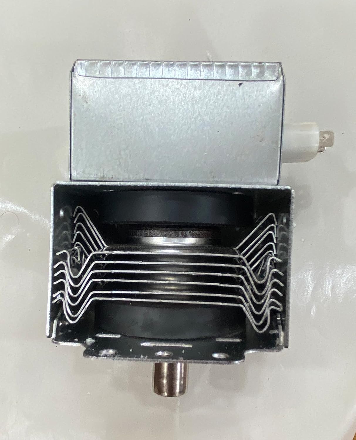 Galanz Microwave Magnetron 410A Compatible with LG 2M214(39F) | LG 2M213(9B) | Galanz 410A | Daewoo RM269 | Panasonic 2M261 (Silver, 4 inch) - Image 4